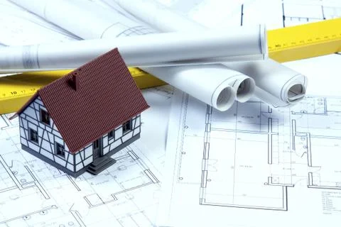 Architecture concept Stock Photos