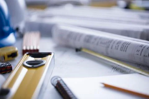 Architecture concept. Stock Photos