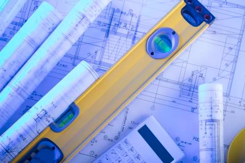 Architecture concept. Stock Photos