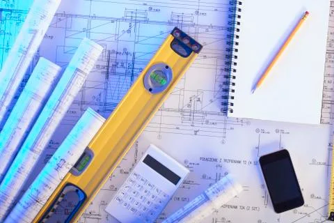 Architecture concept. Stock Photos