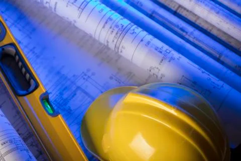 Architecture concept. Stock Photos