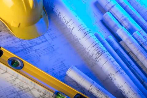 Architecture concept. Stock Photos