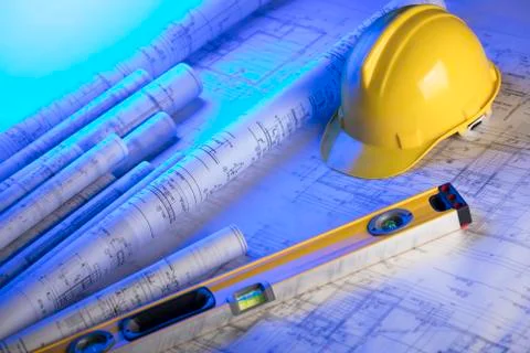 Architecture concept. Stock Photos