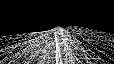 Architecture construction concept 3d Stock Footage 98615996