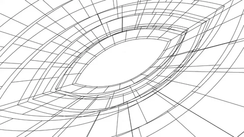 Architecture construction concept 3d Stock Footage 98690488