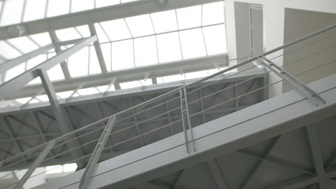 Architecture of a corporate building Stock Footage 124261006