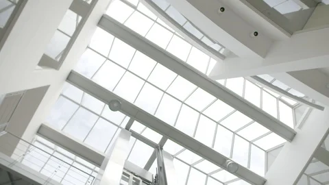 Architecture of a corporate building Stock Footage 124261009