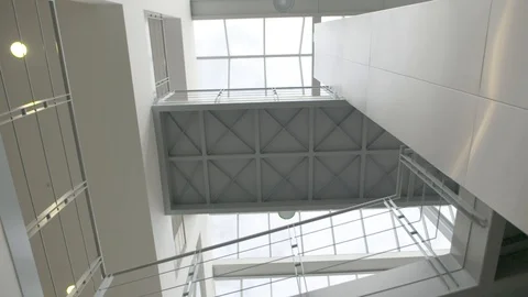 Architecture of a corporate building Stock Footage 124261028