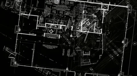 Architecture dark1 Stock Footage 7753062