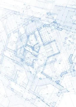 Architecture design: blueprint plan - vector illustration Ilustración de archivo