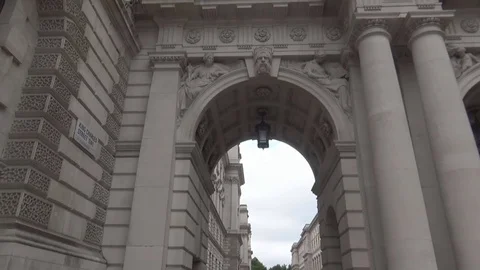 Architecture detail, ancient arch Video stock 81762890
