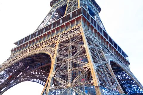Architecture details of Eiffel Tower Stock-Fotos