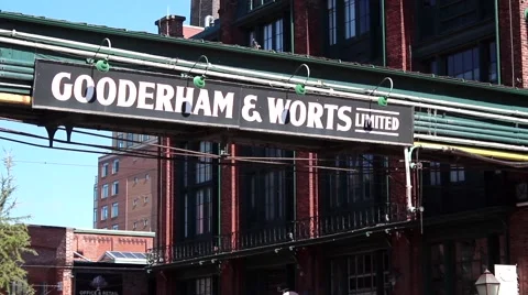 Architecture In The Distillery District Stock Footage 42705771