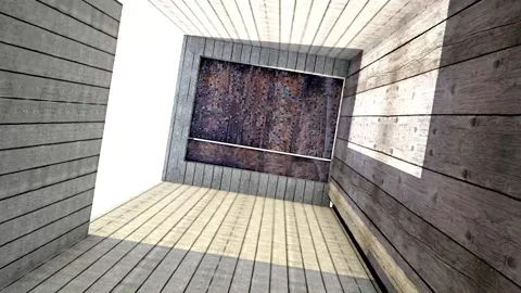 Architecture door rotating Stock Footage 163099298