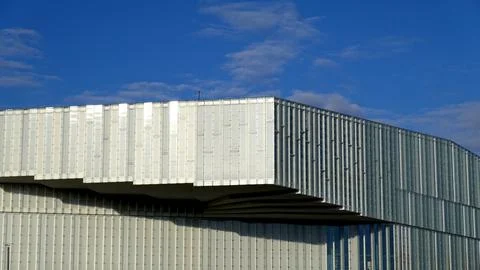 Architecture with dot material textured background in Oslo, Norway Stock Photos