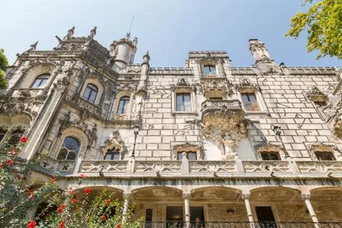Architecture elements located in Sintra Stock Photos