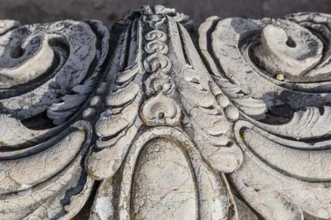 Architecture elements with rounded details Stock Photos