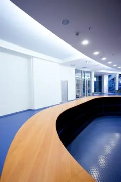 Architecture, empty foyer Stock Photos