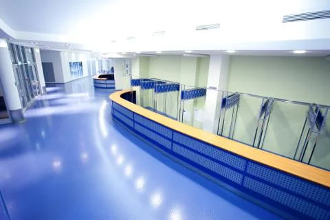 Architecture, empty foyer Stock Photos