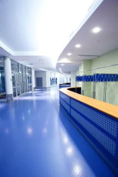 Architecture, empty vestibule Stock Photos