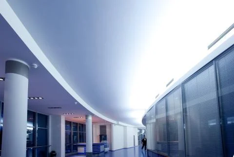 Architecture, empty vestibule Stock Photos