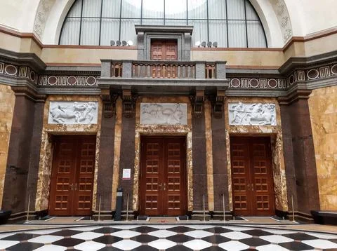 Architecture facade of a building Foto stock