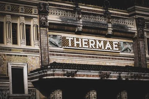 Architecture facade of a building Stock Photos