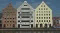 Architecture of Gdansk, Poland HD Footage