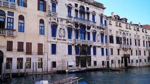 Architecture of the Grand Canal. Video stock 73645987