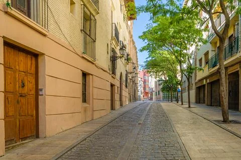 Architecture in Huesca, Spain Foto stock