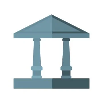 Architecture icon. Building design. Vector graphic Ilustración de archivo