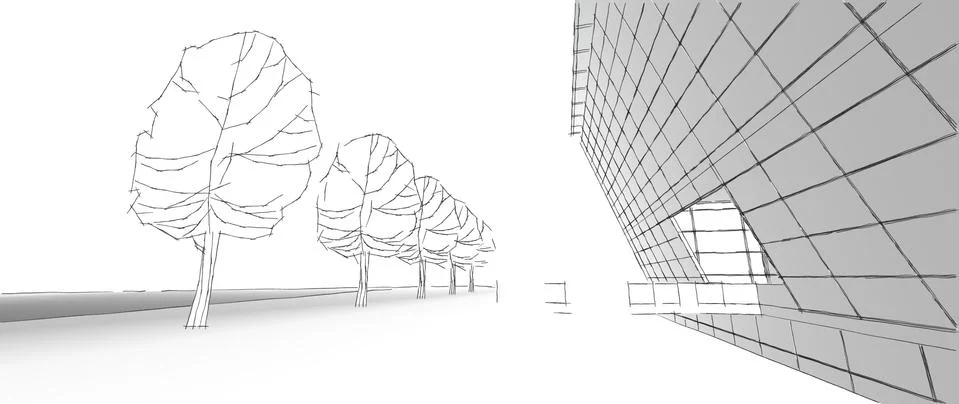 Architecture Stock Illustration