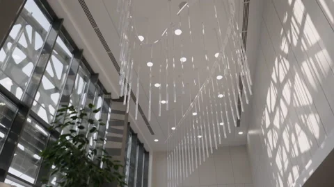 Architecture inside the building. Stock Footage 154153695