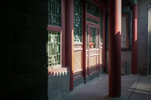 Architecture inside Summer Palace Stock Photos