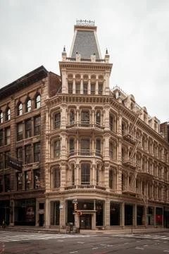 Architecture at the intersection of Broadway and 20th Street in the Flatiron  Foto stock