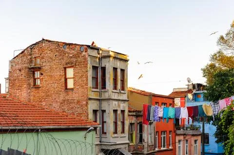Architecture of Istanbul, Turkey 스톡 사진
