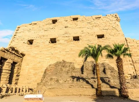 Architecture of Karnak Stock Photos