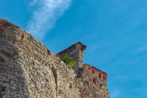 The architecture of Kavala. Stock Photos