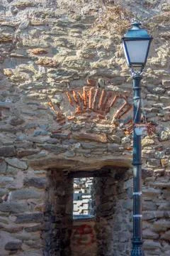 The architecture of Kavala. Stock Photos