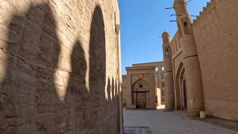 Architecture of Khiva city Stock Footage 201793066