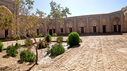Architecture of Khiva city Stock Footage 201793425
