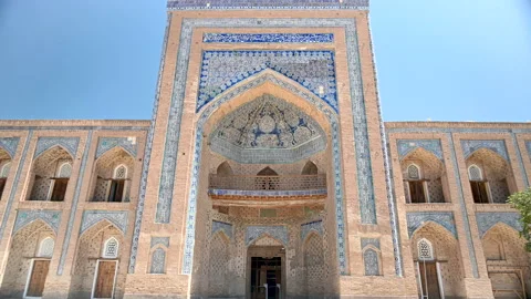 Architecture of Khiva city Stock Footage 201795624