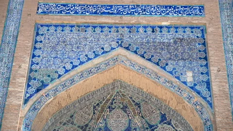 Architecture of Khiva city Stock Footage 201795826