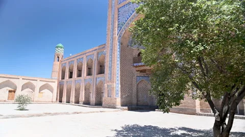 Architecture of Khiva city Stock Footage 201796549