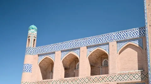 Architecture of Khiva city Stock Footage 201797603