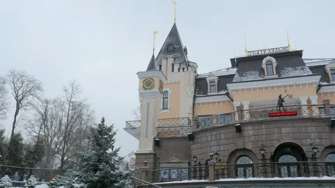 Architecture of Kiev Stock Footage 87087722