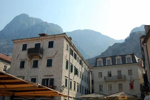 The Architecture Of Kotor. 스톡 사진