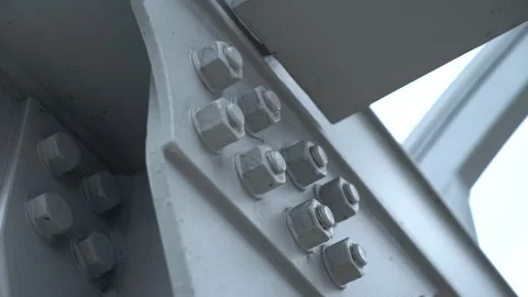 Architecture, lines, beautiful, bridge, beams Stock Footage 287988876