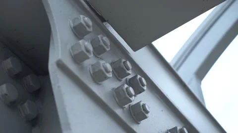 Architecture, lines, beautiful, bridge, beams Stock Footage 287988899