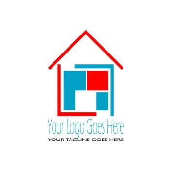 Architecture logo template Illustrazione stock